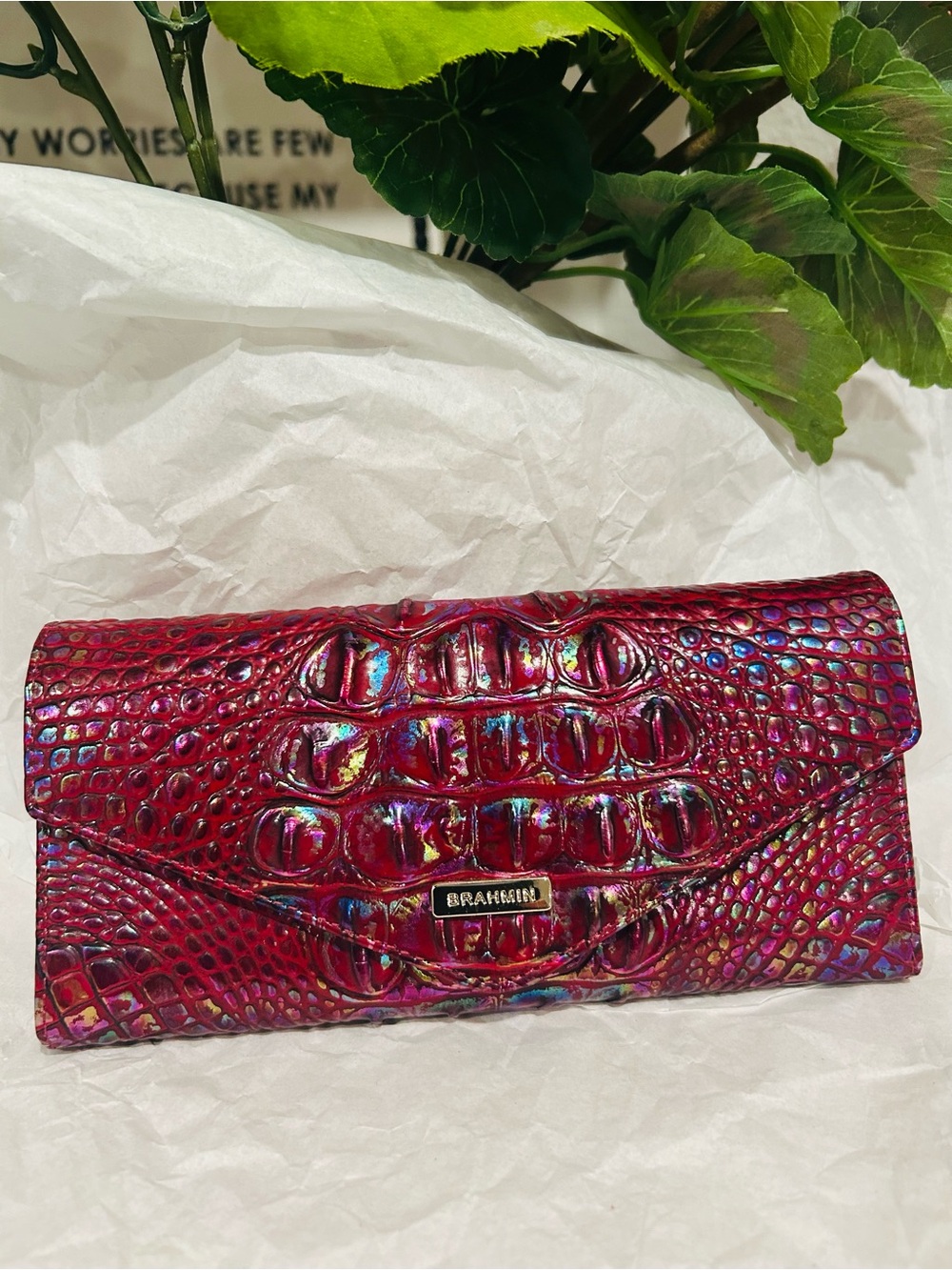 Brahmin Sangria VERONICA Wallet
